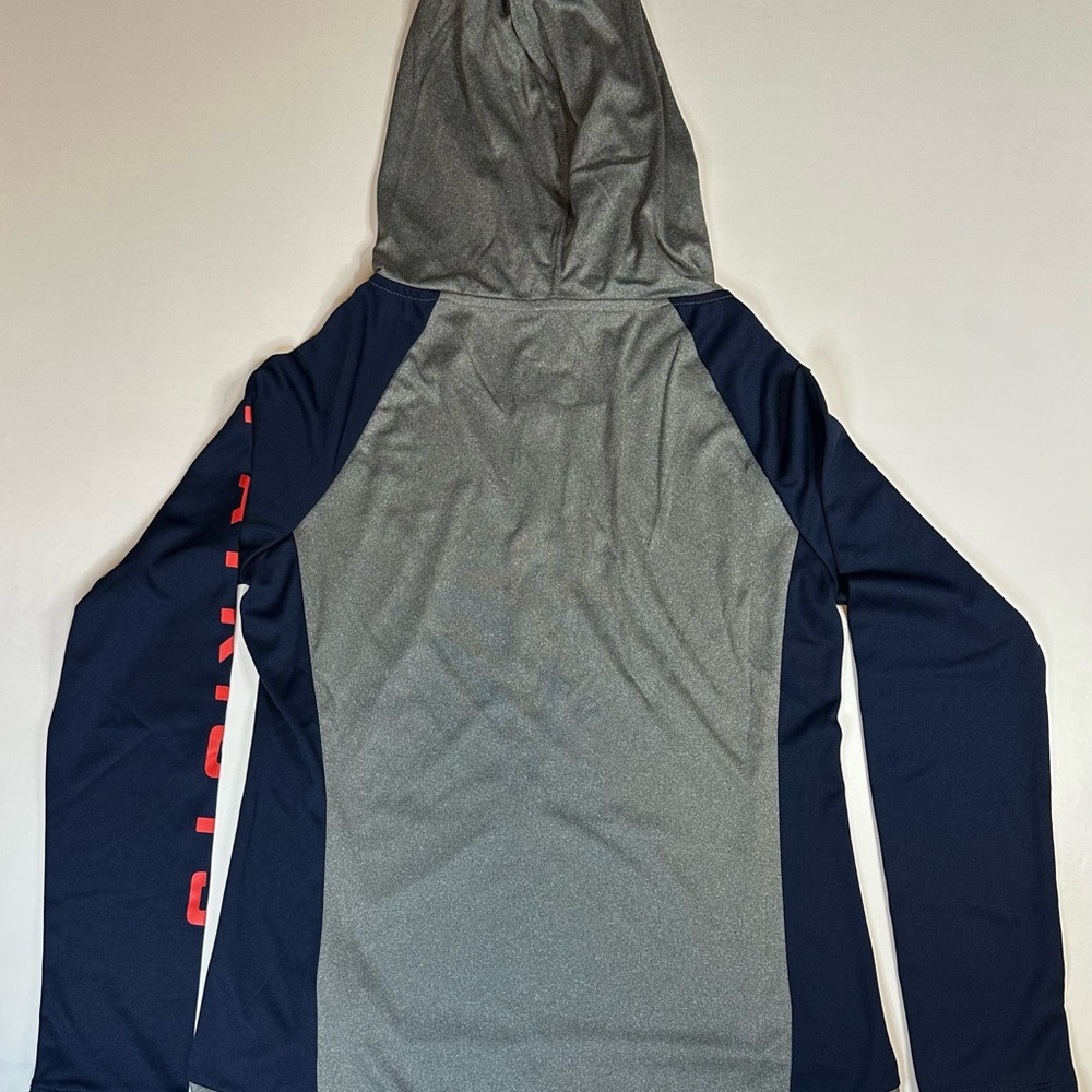 New England Patriots Fanatics Women's Blind Side Lightweight Full-Zip Hoodie NWT - Picture 3 of 8
